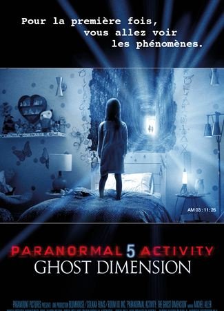 Paranormal Activity 5 Ghost Dimension